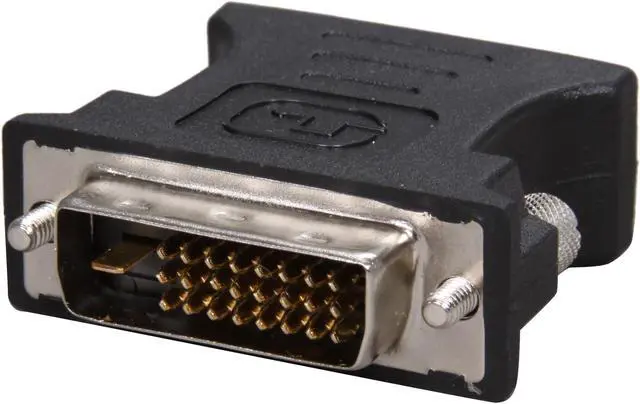 Alt view image 2 of 4 - Rosewill RA-VGA-DVI-D 25pin (24+1) DVI-D Male to 15pin VGA Female Adapter