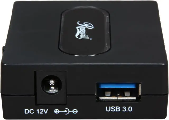 Alt view image 4 of 7 - Rosewill SATA 1.5 / 3.0 / 6.0 Gb/s Internal 2.5" & 3.5" HDD to USB 3.0 External Adapter w/ both 2.5" and 3.5" Black Silicon Protection Case for HDD