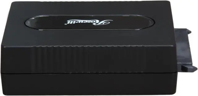 Alt view image 5 of 7 - Rosewill SATA 1.5 / 3.0 / 6.0 Gb/s Internal 2.5" & 3.5" HDD to USB 3.0 External Adapter w/ both 2.5" and 3.5" Black Silicon Protection Case for HDD