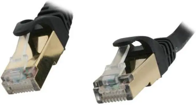 Alt view image 3 of 3 - Rosewill RCW-3-CAT7-BK 3 ft. Cat 7 Black Shielded Twisted Pair (S/STP) Networking Cable