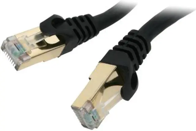 Alt view image 3 of 3 - Rosewill RCW-10-CAT7-BK 10 ft. Cat 7 Black Shielded Twisted Pair (S/STP) Networking Cable
