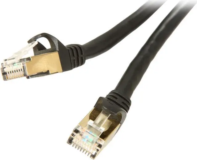 Main image of Rosewill RCW-50-CAT7-BK 50 ft. Cat 7 Black Shielded Twisted Pair (S/STP) Networking Cable