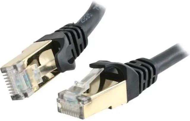 Alt view image 3 of 3 - Rosewill 100-Foot Cat 7 Shielded Networking Cable - Black, Twisted Pair (S / STP) (RCW-100-CAT7-BK)