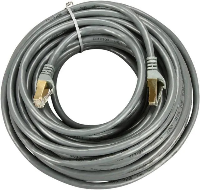 Alt view image 2 of 3 - Rosewill RCW-50-CAT7-GE 50 ft. Cat 7 Grey Shielded Twisted Pair (S/STP) Networking Cable