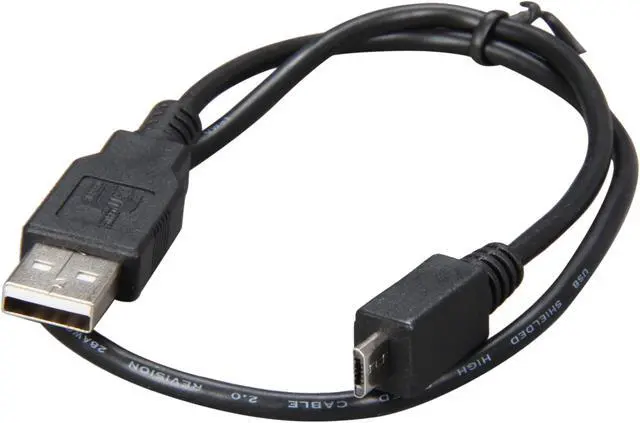 Alt view image 2 of 3 - Rosewill RCAB-11016 - 1.5-Foot USB 2.0 A Male to Micro B (5-Pin) Male Cable - Black
