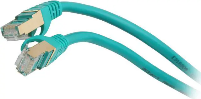 Main image of Rosewill RCNC-11037 - 15-Foot Cat 7 Shielded Networking Cable - Twisted Pair (S / STP), Green