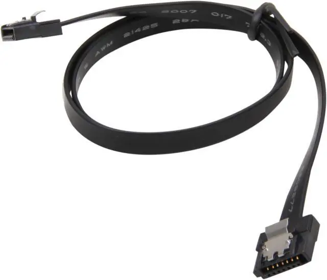 Alt view image 2 of 3 - Rosewill RCDV-11011 - 1.6-Foot (50 cm) SATA III Cable with Locking Latch