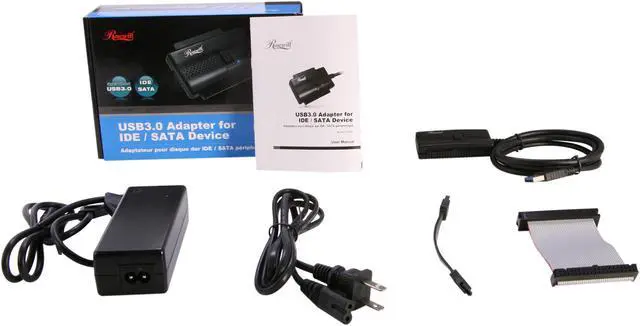 Alt view image 5 of 5 - Rosewill RCAD-11003 USB3.0 Adapter For IDE/SATA Device