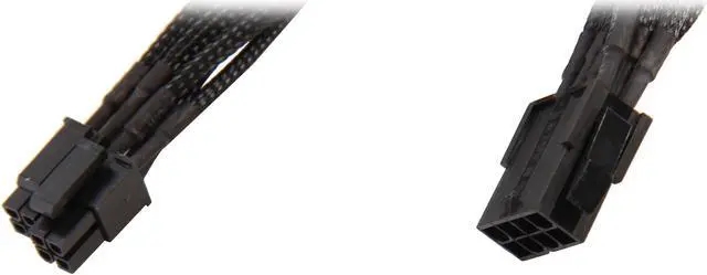 Main image of Rosewill RCDV-12003 9.84 in. (25cm) Single Sleeved 8 Pin Motherboard Power Extension Cable Female to Male