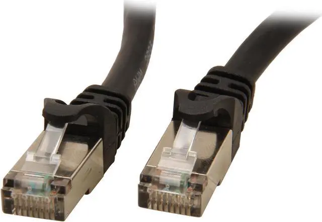 Main image of Rosewill RCNC-12004 10 ft. Cat 6A Black Shielded Cat 6A Screened Shielded Twist Pairing (SSTP) Enhanced 550MHz Network Ethernet Cables