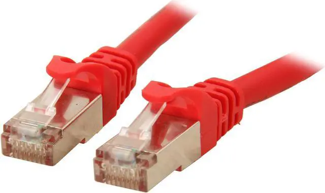 Main image of Rosewill RCNC-12052 - 10-Foot Red Cat 6A Screened Shielded Twisted Pair (S / STP) Enhanced 550MHz Networking Cable