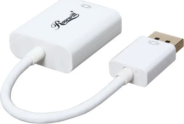 Alt view image 2 of 3 - Rosewill RCDC-14035 DisplayPort Male to VGA Female Adapter