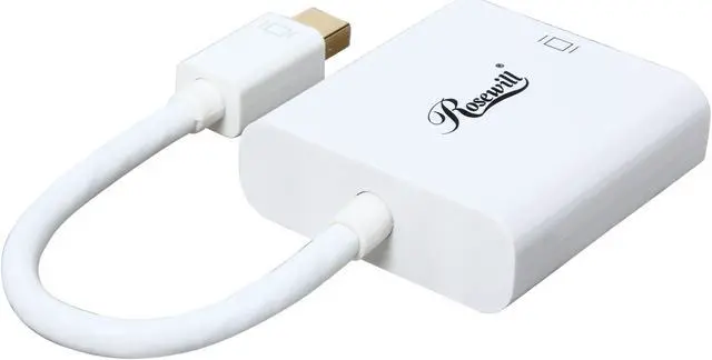 Alt view image 2 of 3 - Rosewill RCDC-14037 Mini Display Port Male to DVI Female Adapter