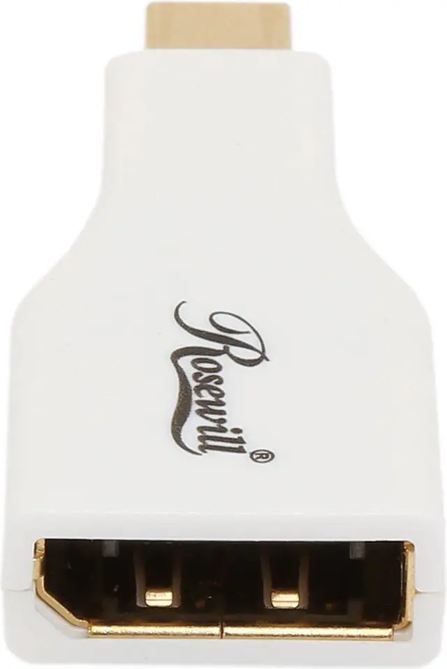 Alt view image 3 of 5 - Rosewill RCDC-14039 Mini Display Port Male to Displayport Female Adapter