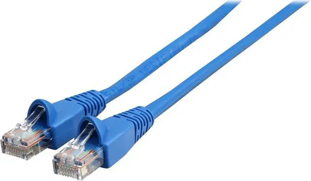 Main image of Rosewill RCAT5E-7BL 7 ft. Cat 5E Blue 24AWG, Bare Stranded Copper 350MHZ UTP Ethernet Patch Cord