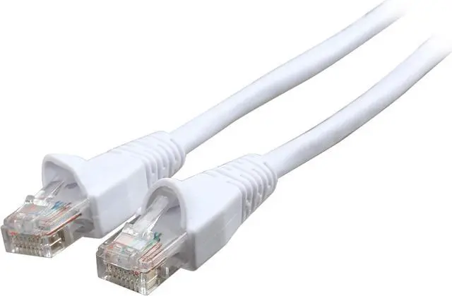 Main image of Rosewill RCAT5E-14WH 14 ft. Cat 5E White 24AWG, Bare Stranded Copper 350MHZ UTP Ethernet Patch Cord
