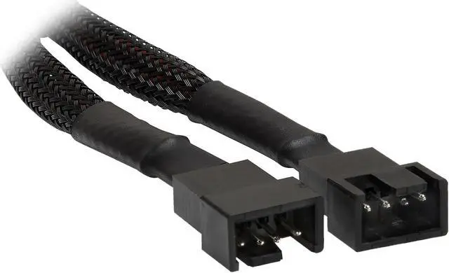 Alt view image 2 of 5 - Rosewill Case Fan Splitter Cable, PWM Cable Splitter Duplicator, Case Fan Power Duplicator Converter, Dual Case Fan Power Adapter, Case Fan Y Cable - 1-Pack