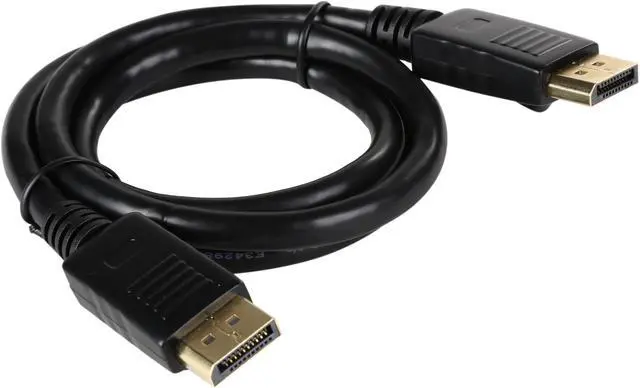 Alt view image 2 of 3 - Rosewill RCDC-17001 3 ft. DisplayPort 1.2 Cable, Black, Gold Plated, 4K x 2K Ready, Eyefinity Support