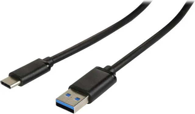Main image of Rosewill USB Type C to Type A (USB-C to USB-A) Cable, 3 Feet USB 3.0 Cable Data Speed up to 5Gbps, 3 Feet, Black