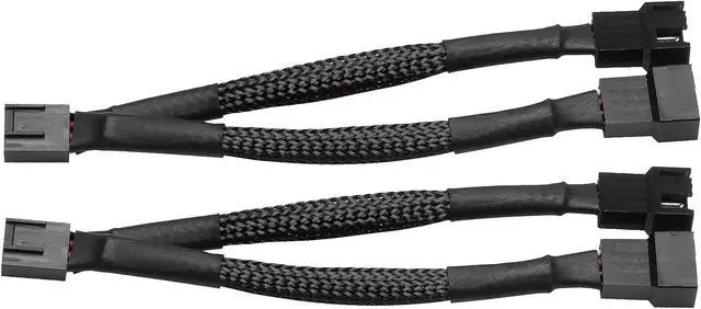 Main image of Rosewill RCFC-17001 Case Fan Splitter Cable, PWM Cable Splitter Duplicator, Case Fan Power Duplicator Converter, Dual Case Fan Power Adapter, Case Fan Y Cable [2-pack]