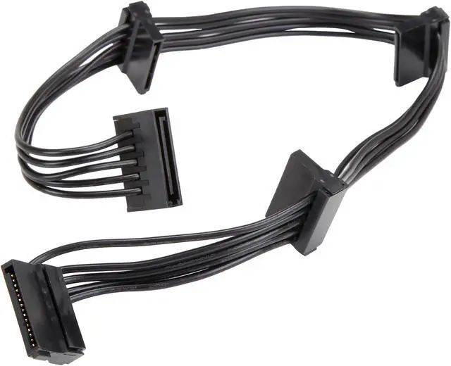 Main image of Rosewill RCSC-18013 1.31 ft. 4 x SATA Power Splitter Adapter Cable Male to Female