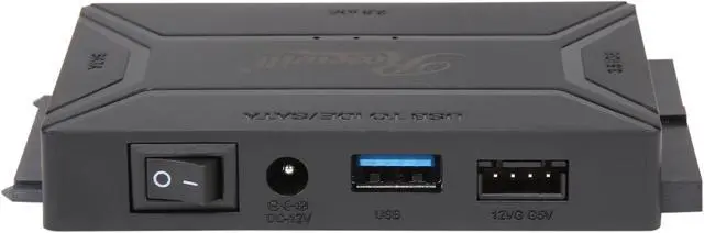 Alt view image 2 of 7 - Rosewill RCUC-18001 USB 3.0 TO SSD / SATA / IDE 2.5 / 3.5 / 5.25-INCH Hard Drive Converter With UL Power Supply & LED Activity Lights (10TB Support)