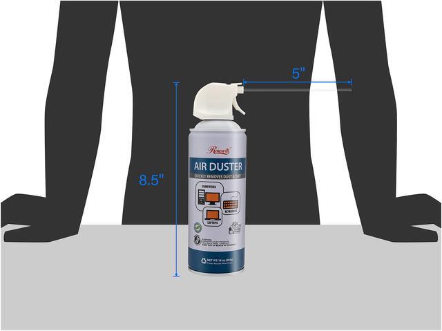 Alt view image 3 of 4 - Rosewill Compressed Air Duster, 10 oz Gas Duster Cleaning Spray for Electronics (1-Pack) RCGD-18001
