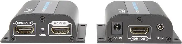 Alt view image 2 of 7 - Rosewill HDMI Over CAT5/CAT6 Extender with Power Over Cable - 165 ft. (50m)