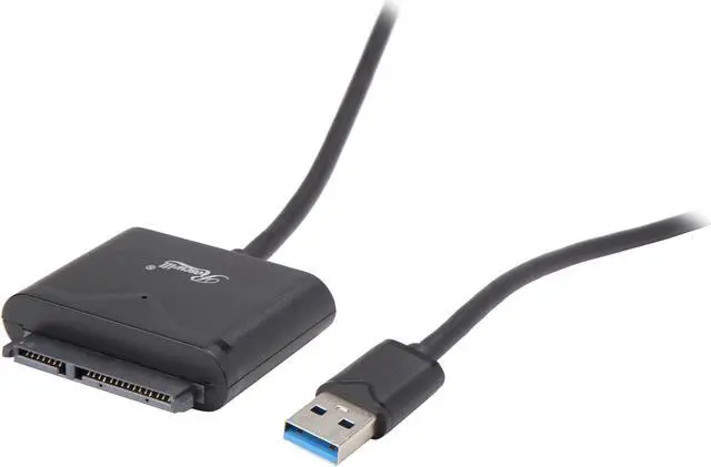 Main image of Rosewill USB to SATA USB 3.0 to Hard Drive Adapter Cable Converter for 2.5 3.5 Inch Hard Drive Disk HDD and SSD Support UASP SATA III with 12V 2A Power Adapter