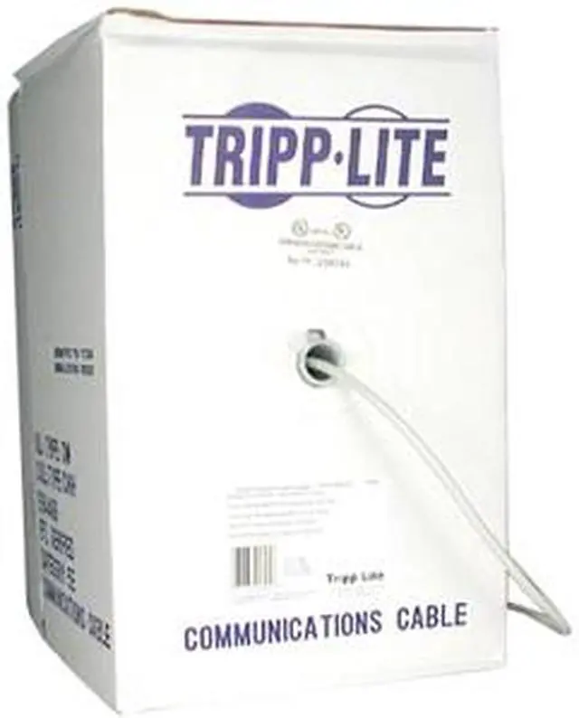 Main image of TRIPP LITE N224-01K-GY 1000 ft. Cat 6 Gray Network Cable