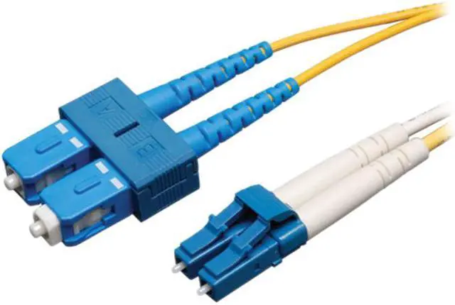 Main image of Tripp Lite Duplex Singlemode 8.3/125 Fiber Patch Cable (LC/SC), 1M (3-ft.)(N366-01M)