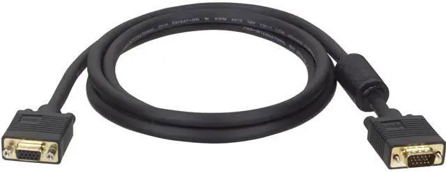 Main image of Tripp Lite VGA Coax High-Resolution Monitor Extension Cable with RGB Coax (HD15 M/F), 2048 x 1536 1080p, 50 ft. (P500-050)