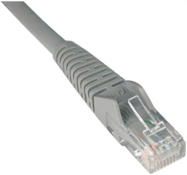 Main image of TRIPP LITE N201-007-GY 7 ft. Cat 6 Gray Cat6 Gigabit Snagless Patch Cable