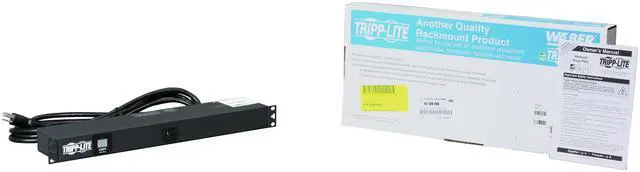 Alt view image 4 of 4 - Tripp Lite Metered PDU, 15A, 13 Outlets (5-15R), 120 V, 5-15P, 100-127 V Input, 15 ft. Cord, 1U Rack-Mount Power (PDUMH15)