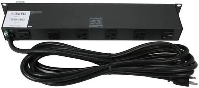 Alt view image 4 of 5 - TRIPP LITE RS-1215-20 12 Outlets, 15-Foot Cord Power Strip