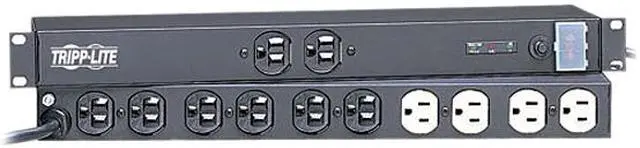 Main image of Tripp Lite IBAR12 15 ft Cord 12 Outlets 3840 Joules Surge Suppressor