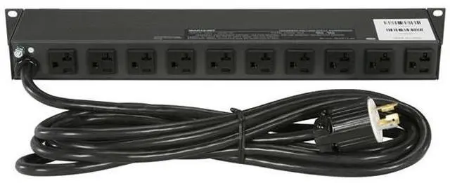 Alt view image 3 of 4 - Tripp Lite - IBAR12-20T - Tripp Lite IBAR12-20T - Receptacles: 12 x NEMA 5-20R - 3840J