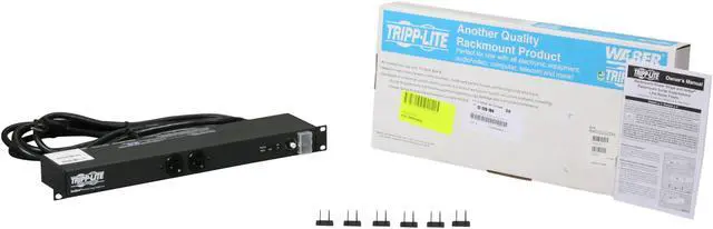 Alt view image 5 of 5 - Tripp Lite IBAR12-20ULTRA 15 ft. Cord 12 Outlets 3840 Joules Rackmount Surge Suppressor