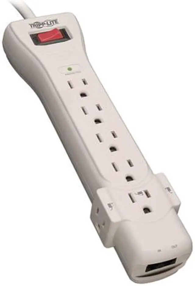 Main image of Tripp Lite SUPER6TEL 7 Outlets 1080 Joules 6' Cord with Tel/DSL Protect It! Surge Suppressor