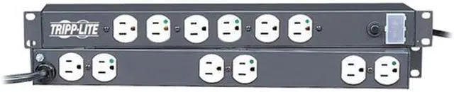 Main image of Tripp Lite RS-1215-HG Power Strip 1U 120V 15A 15 ft PDU