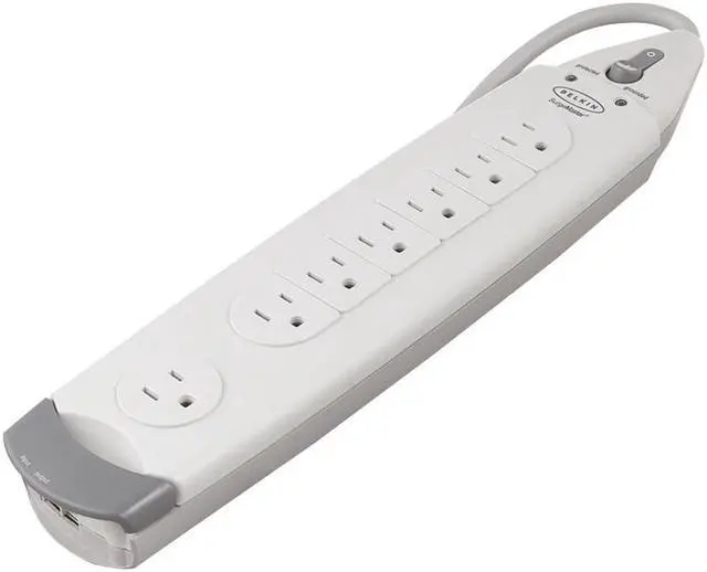 Main image of BELKIN F9H710-12 12 Feet 7 Outlets 1045 SurgeMaster Home Series