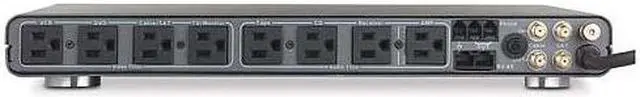 Alt view image 2 of 5 - Belkin Pure AV AP20800-10 Home Theater Power Console PF30 w/ 8 Outlets Phase 3 PureFilter Circuitry