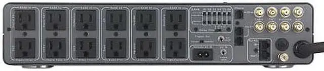 Alt view image 7 of 11 - BELKIN PURE AV AP41300-12 Home Theater Power Console PF60 w/ Phase 6 PureFilter Circuitry