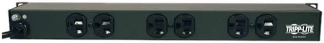 Alt view image 2 of 2 - TRIPP LITE RS-0615-R 6 Outlets Power Strip 120V Input Voltage 15 ft. Cord Length