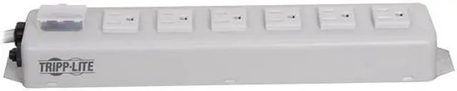 Alt view image 2 of 4 - Tripp Lite TLM615NC Power It! Power Strip with 6 Outlets and 15-ft. Cord