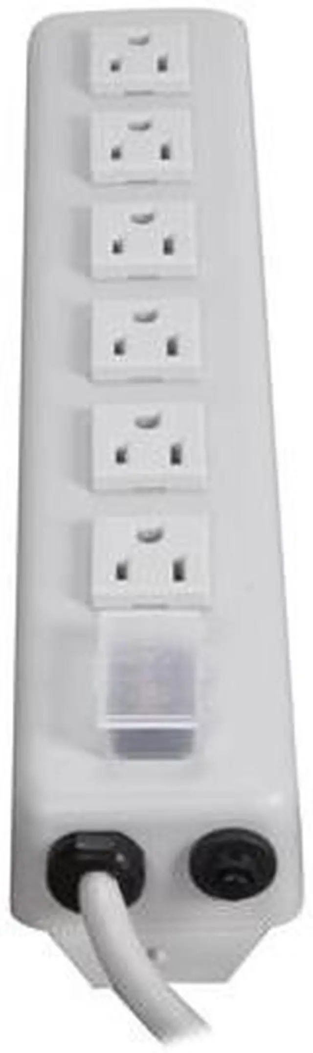 Alt view image 3 of 4 - Tripp Lite TLM615NC Power It! Power Strip with 6 Outlets and 15-ft. Cord