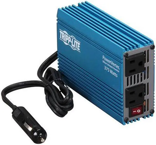 Alt view image 5 of 10 - Tripp Lite 375 W Car Power Inverter with 2 Outlets, Auto Inverter, Ultra Compact (PV375)