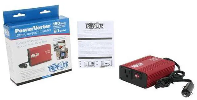 Alt view image 6 of 7 - Tripp Lite 150 W Car Power Inverter with 1 Outlet, Auto Inverter, Ultra Compact (PV150)