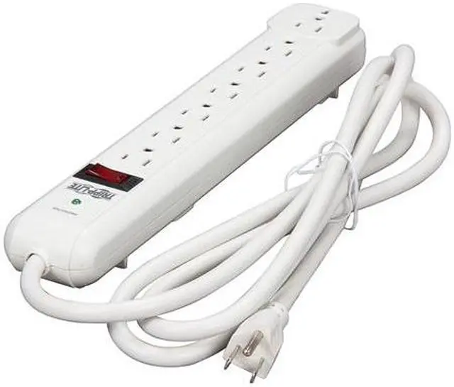 Alt view image 3 of 4 - Tripp Lite STRIKER 7 Outlets 1080 Joules 6' Cord Protect It! Surge Suppressor