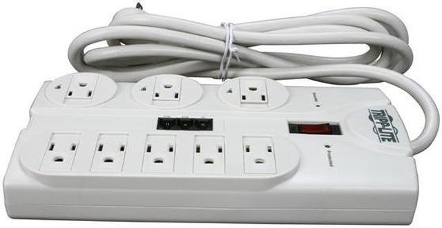 Alt view image 4 of 6 - Tripp Lite TLP808TEL 8 Outlets 2160 Joules 8' Cord Protect It! Surge Suppressor